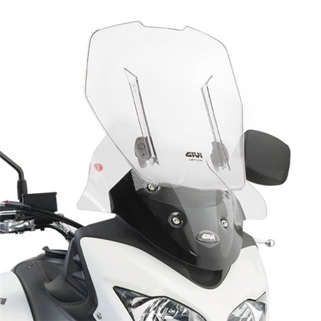 SUZUKI DL 650 V-Strom L2-L3-L4-L5-L6 (11 16) CÚPULA GIVI TRANSPARENTE AIRFLOW SUZUKI DL 650 V-Strom L2-L3-L4-L5-L6 (11 16) CÚPULA GIVI TRANSPARENTE AIRFLOW